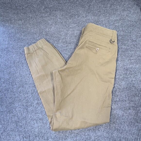 Company 81 Pants Mens 34x34(34x29) Flex‎ Khaki Tan Gathered Ankles Casual Work - Picture 1 of 16